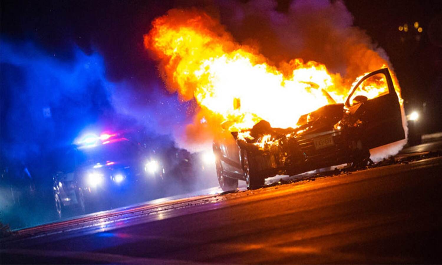 Riesgo sufrir incendio coche eléctrico
