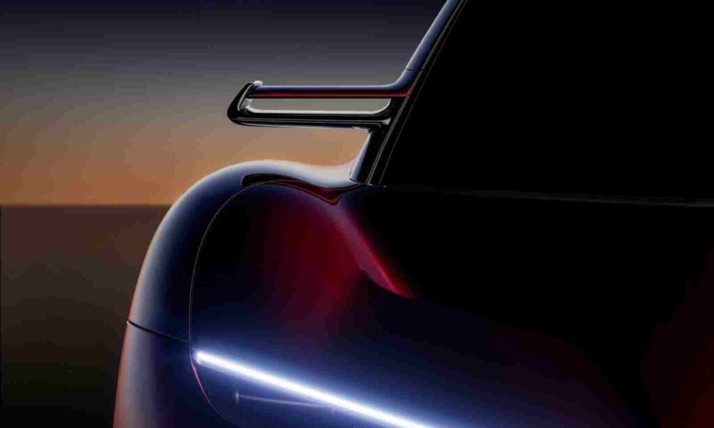 Aehra EV Sedan teaser