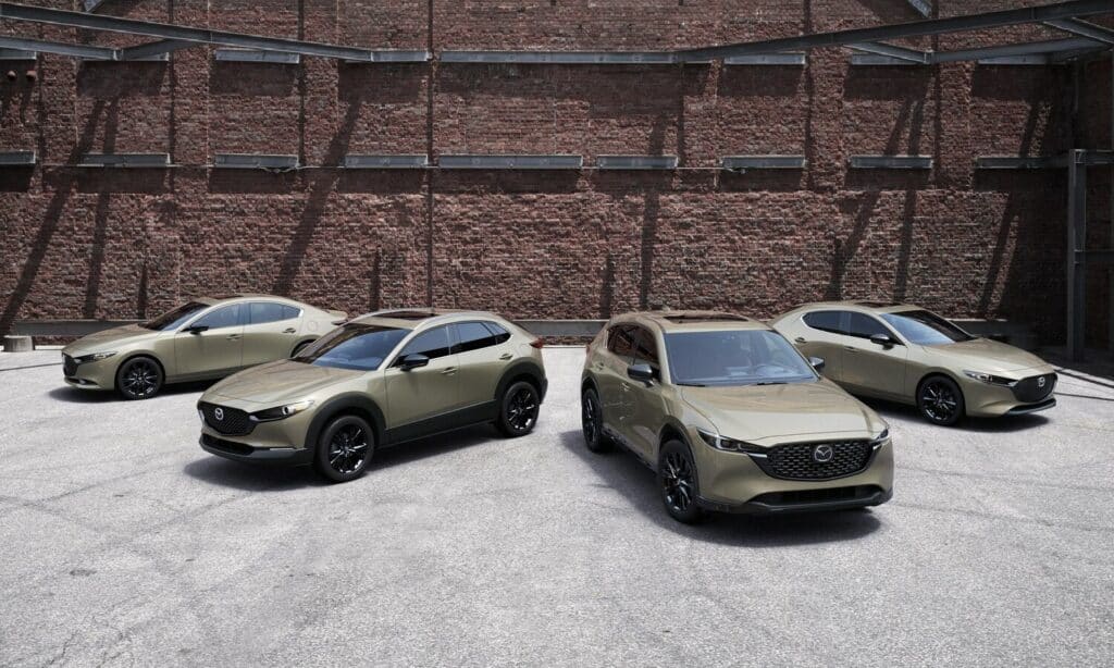 Mazda Carbon Turbo 2023 Mazda3, CX-30 and CX-5