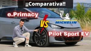 Comparativa Michelin e.Primacy Vs Pilot Sport EV