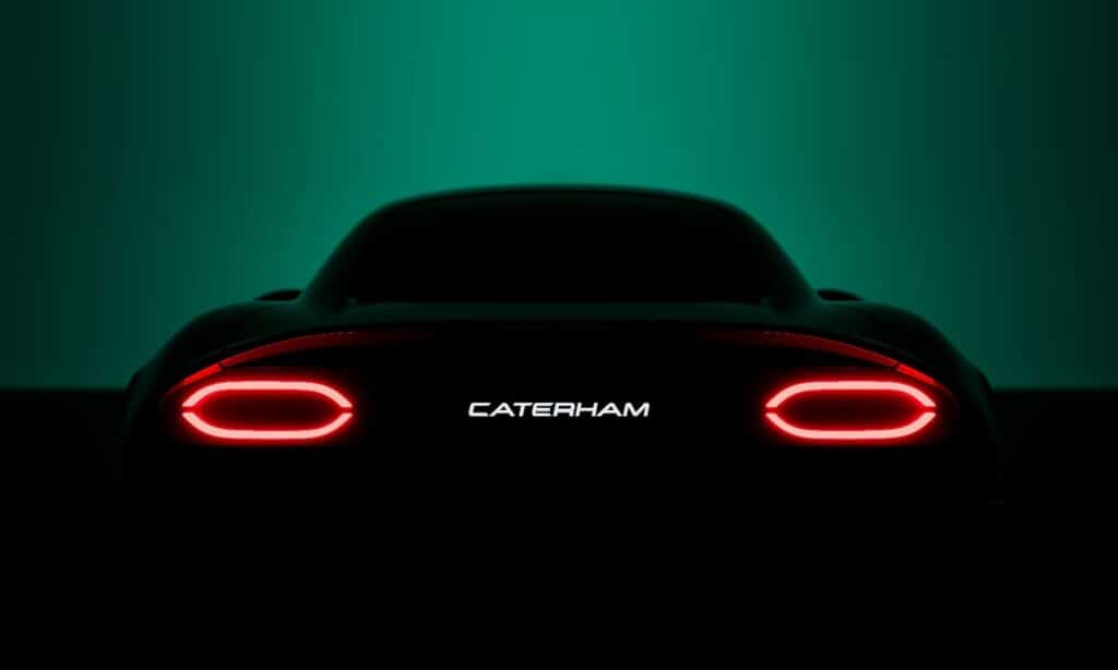 Caterham Project V rear teaser