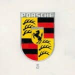 Escudo Porsche original, 2022, Porsche AG