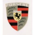Escudo Porsche, primer boceto, año 1952, 2022, Porsche AG
