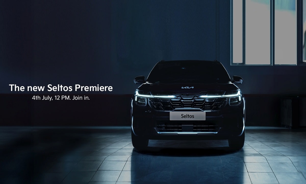 Kia Seltos front teaser