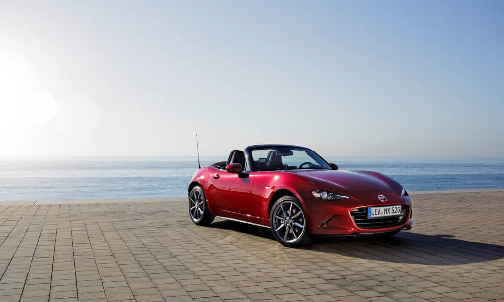 Mazda MX-5 coche deportivo coches causan furor en Europa