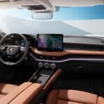 Interior highlights of the all new Skoda Superb generations 0