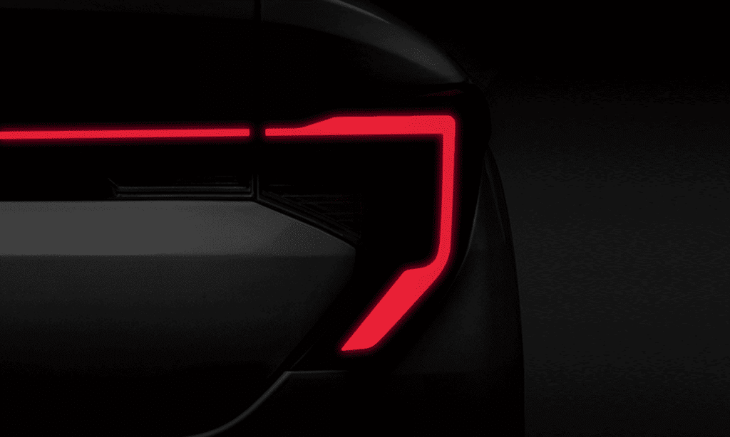 Kia K3 rear teaser