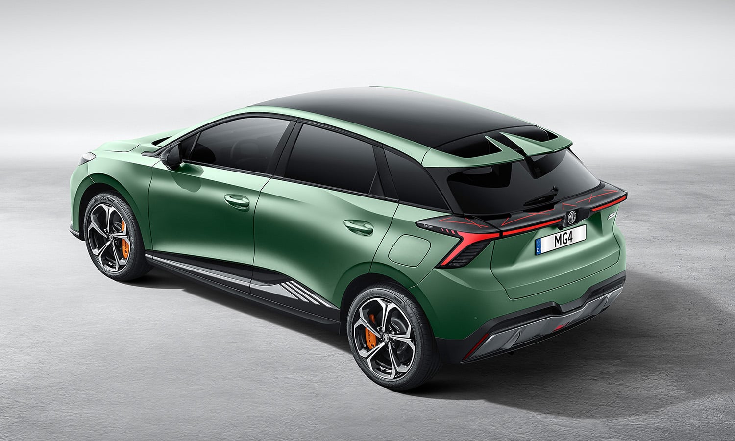 MG4 XPower trasera
