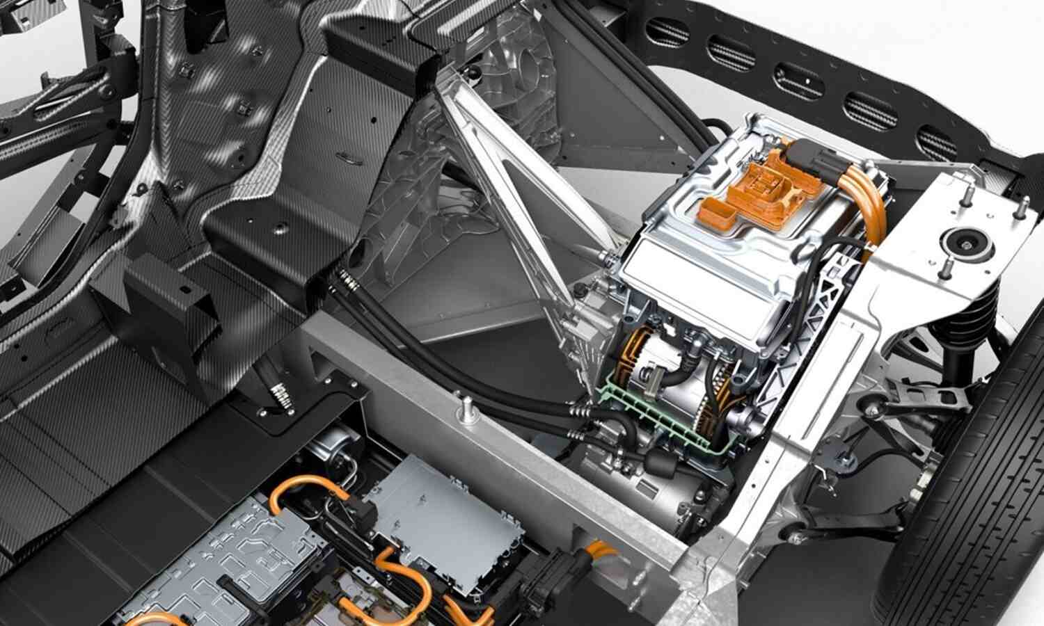 Motor asíncrono coche eléctrico