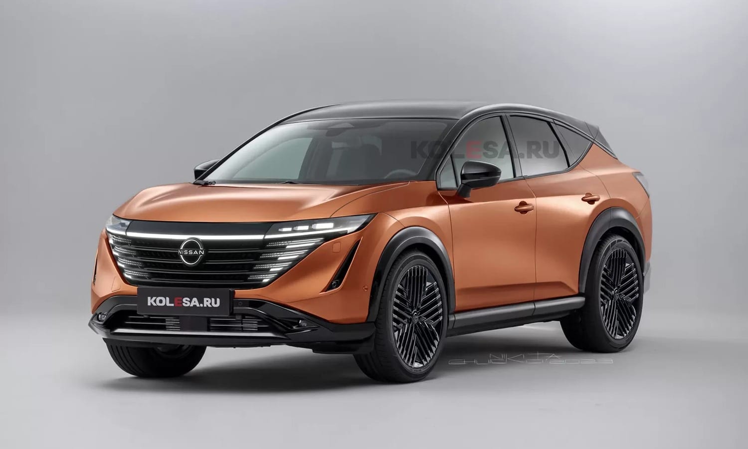 Nissan Murano front-side render by Kolesa