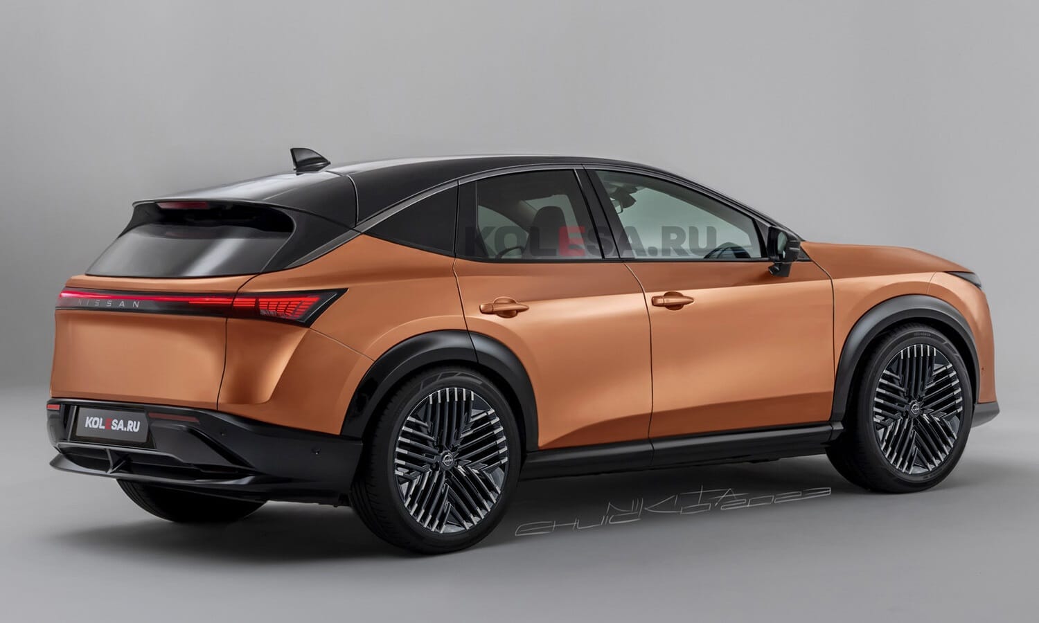 Nissan Murano rear-side render by Kolesa