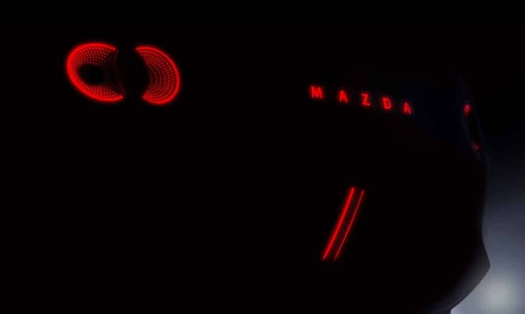 Mazda Concept model teaser image of Japan Mobility Show 2023