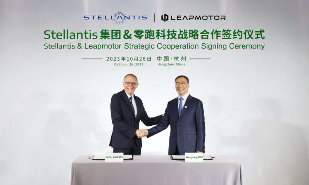 Stellantis Leapmotor strategic partnership