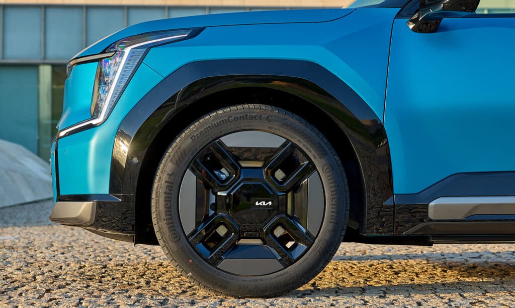 Prueba Kia EV9 llantas