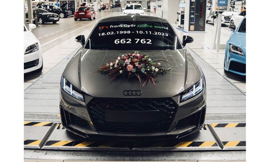 Audi TT última unidad fabricada