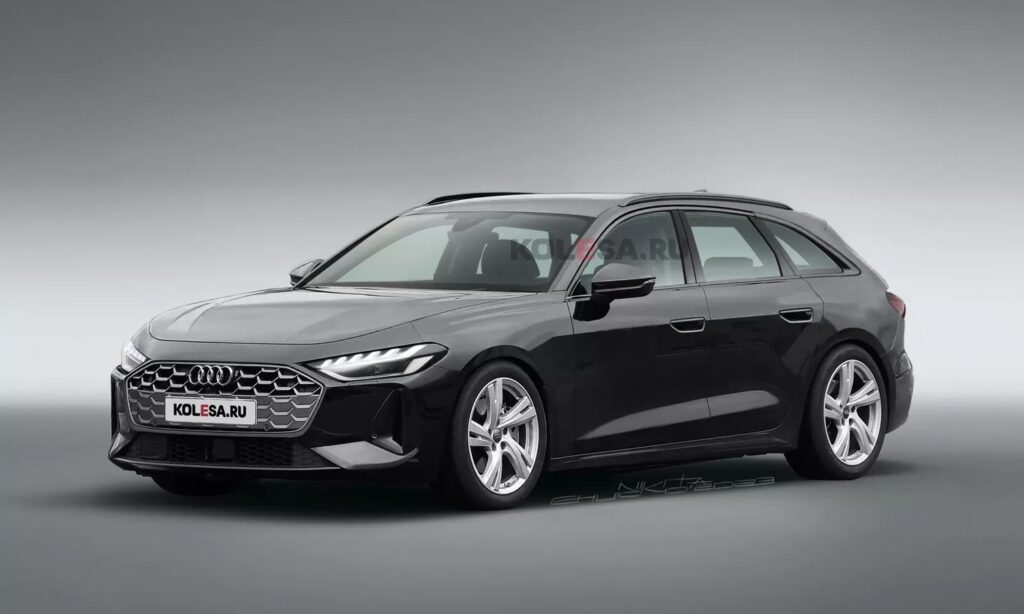 Audi A5 Avant front-side reder by Kolesa