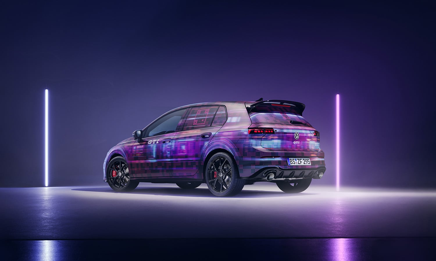 Volkswagen Golf 2024 teaser trasera