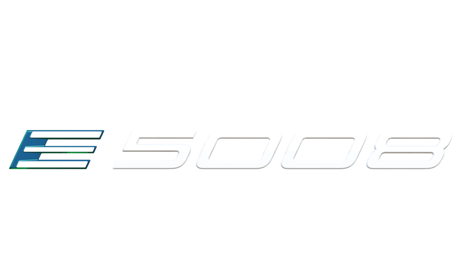 Peugeot E-5008 white logo