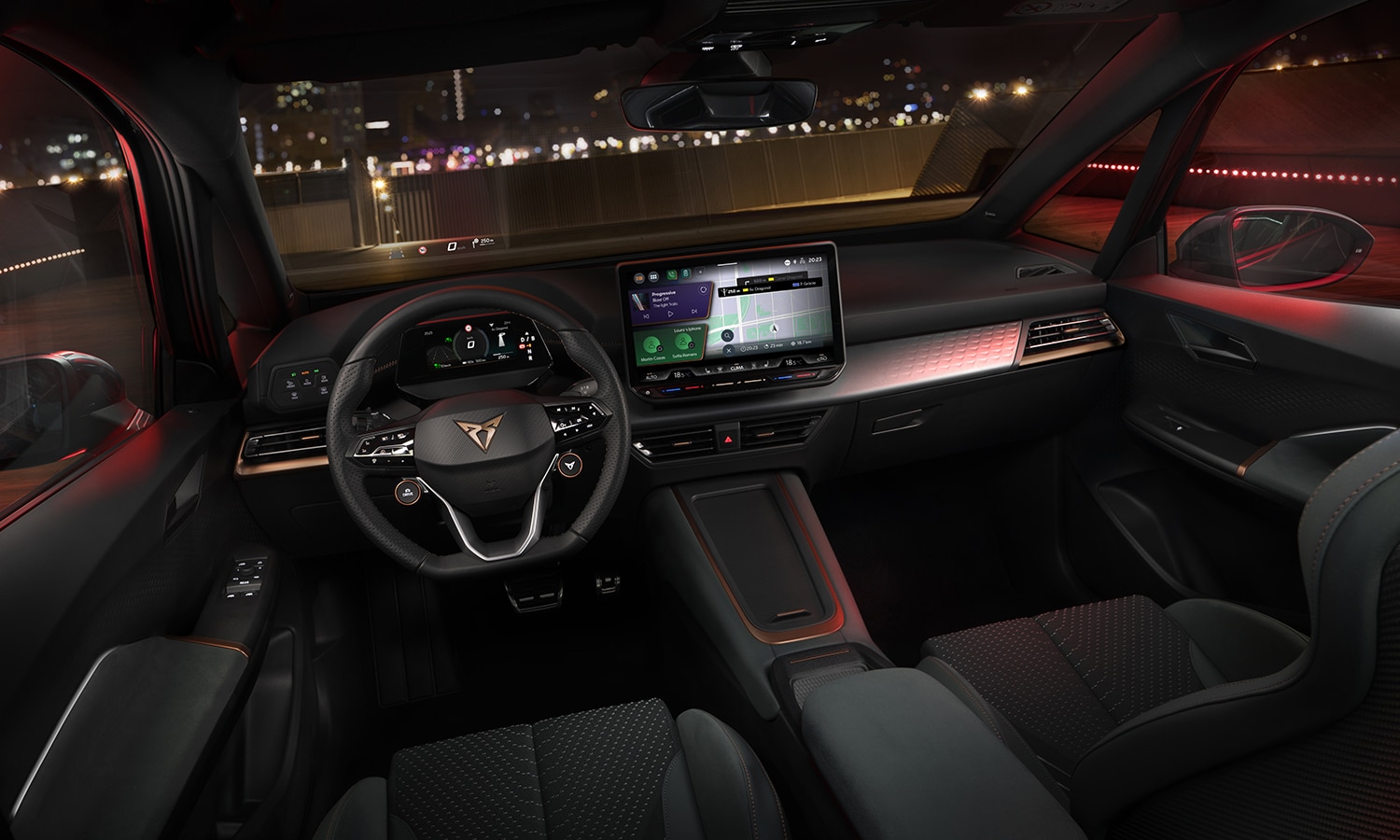 Cupra Born VZ interior