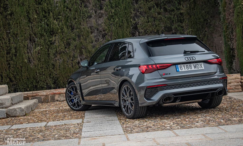 Prueba Audi RS3 Performance perfil trasero