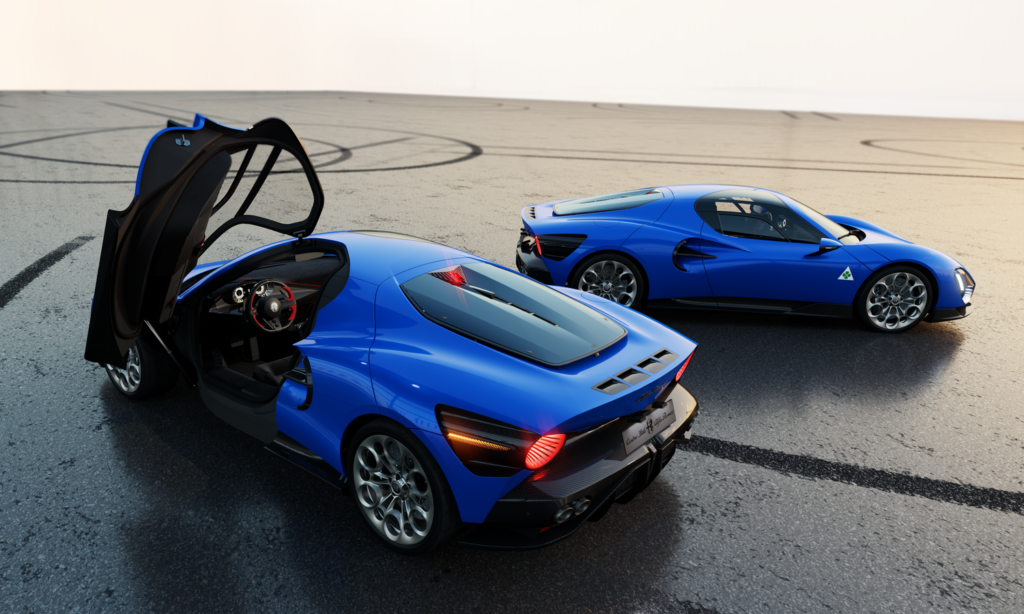 Alfa Romeo 33 Stradale Blu Reale 0