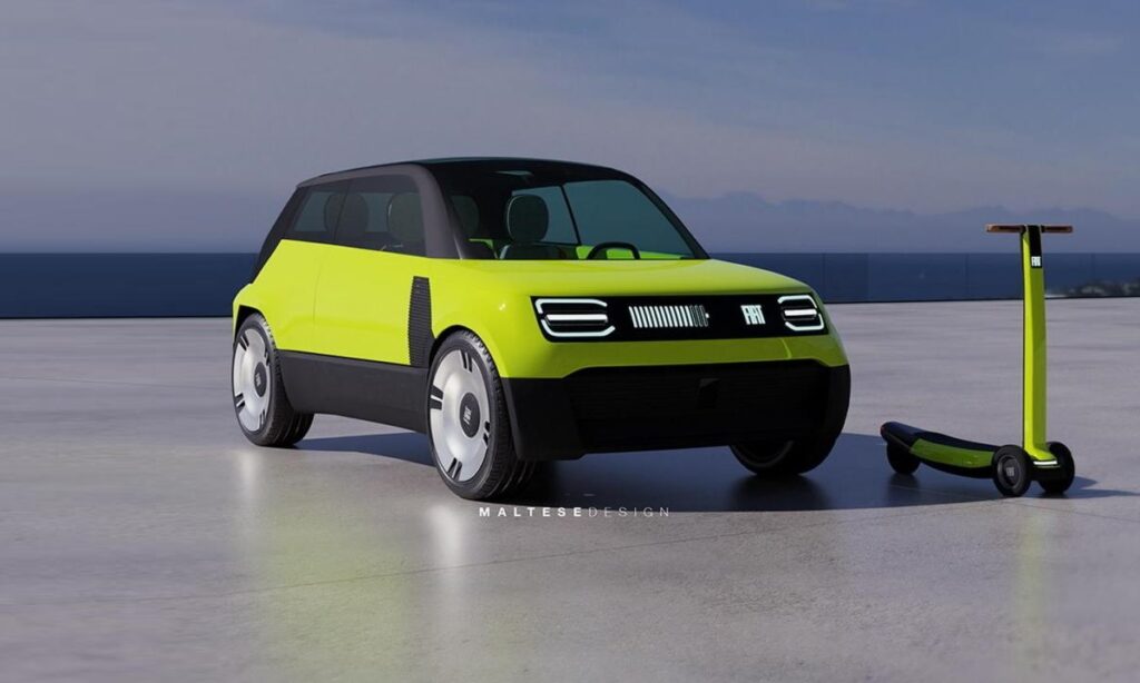 Fiat Panda electrique marco maltese 0