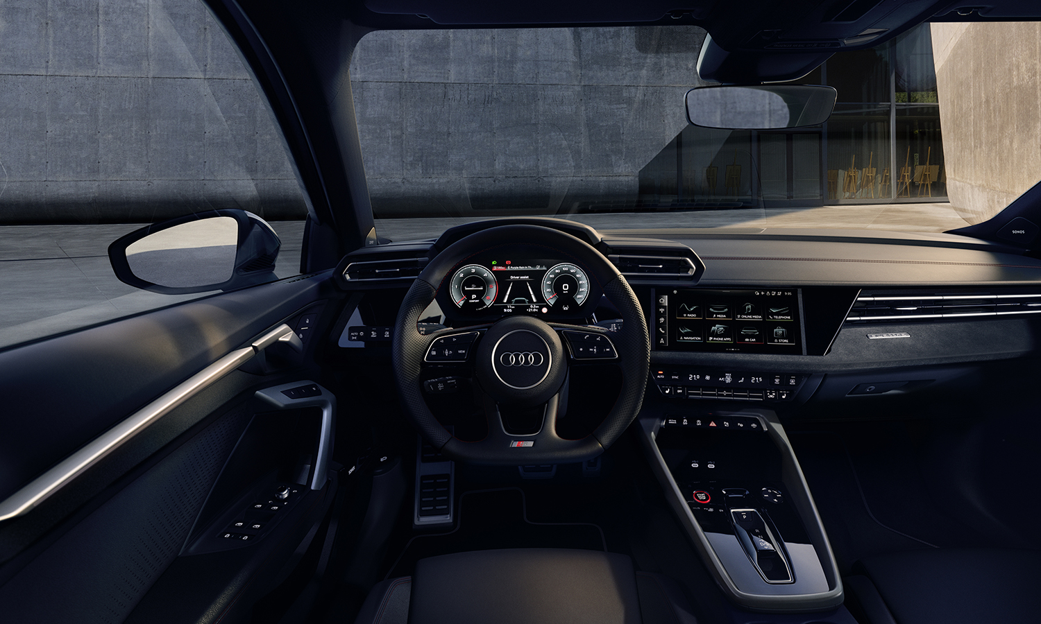 Audi S3 interior