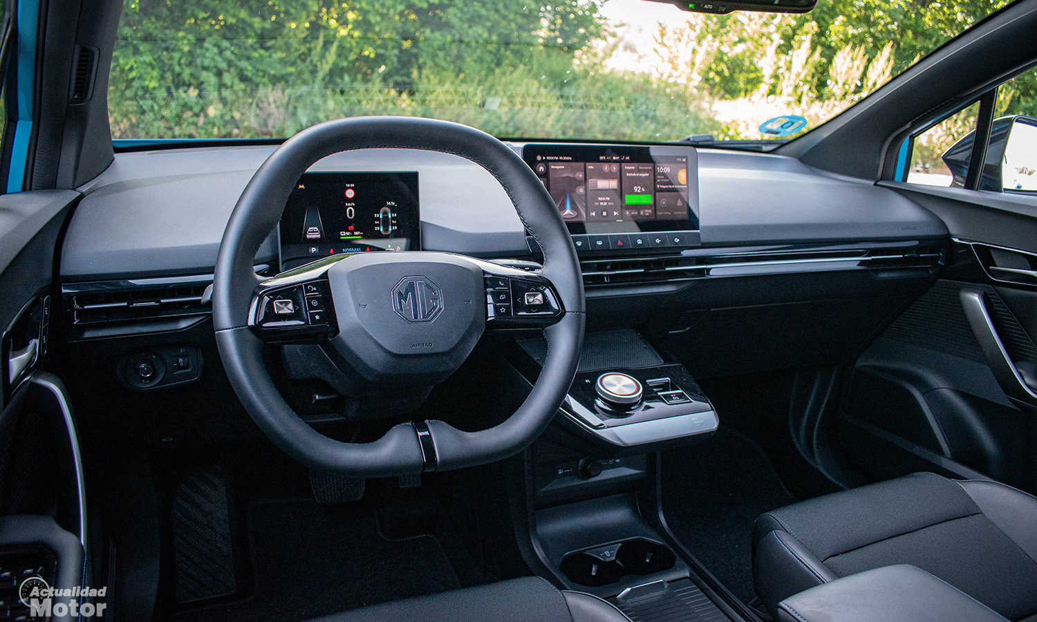 Prueba MG4 Electric interior