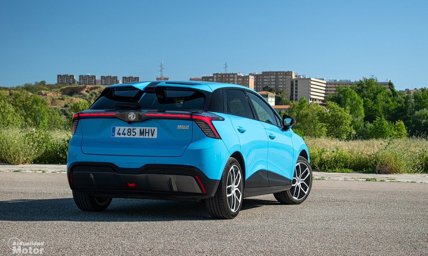 Prueba MG4 Electric perfil trasero