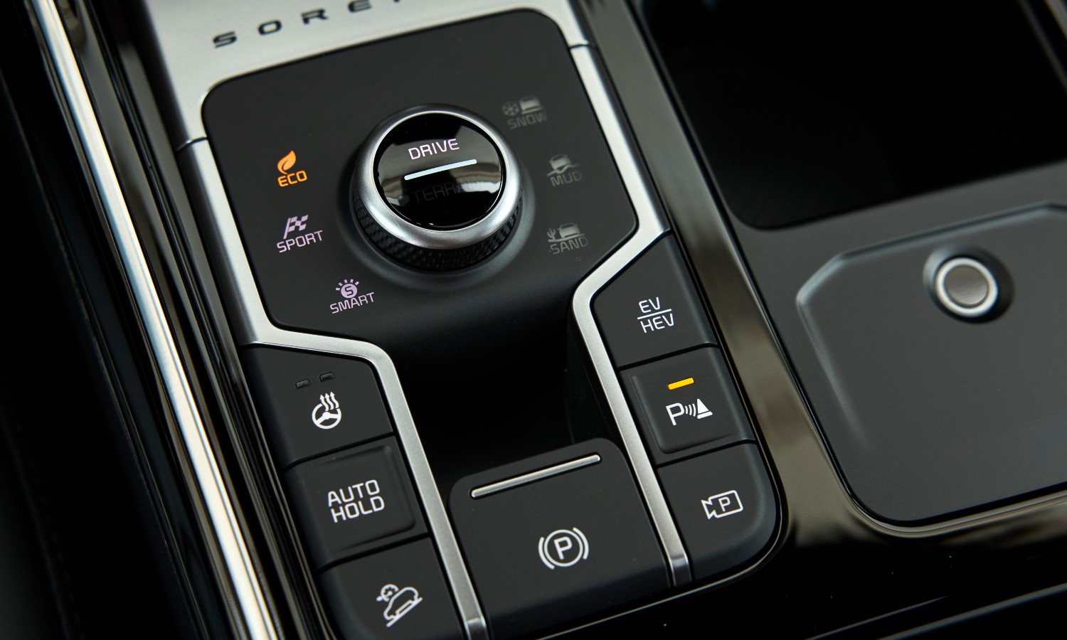 Kia Sorento 2024 consola central