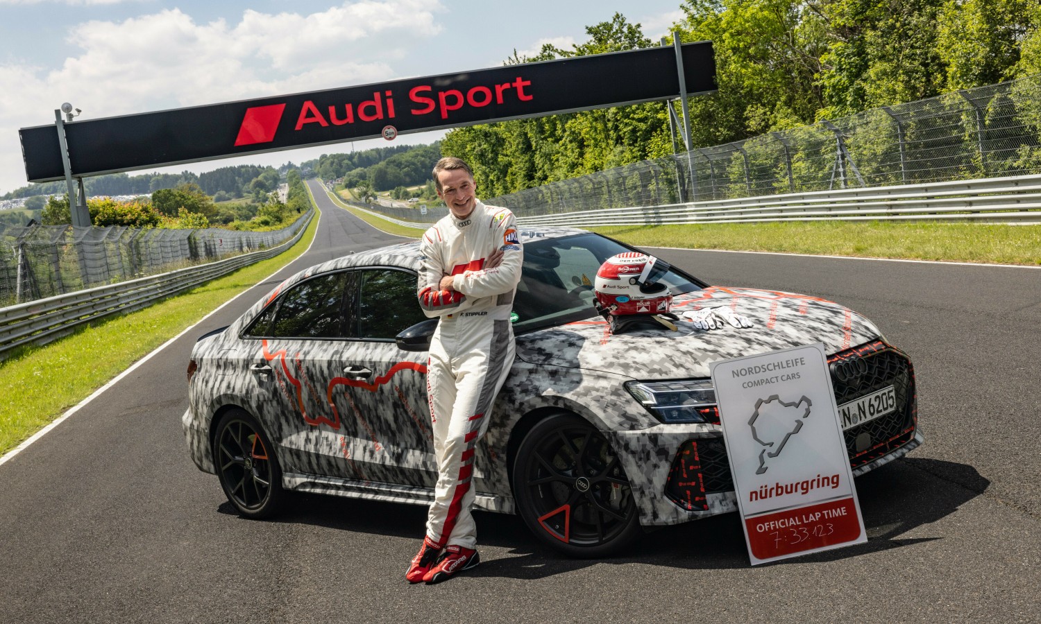 Audi RS3 Nürburgring 2024 vídeo