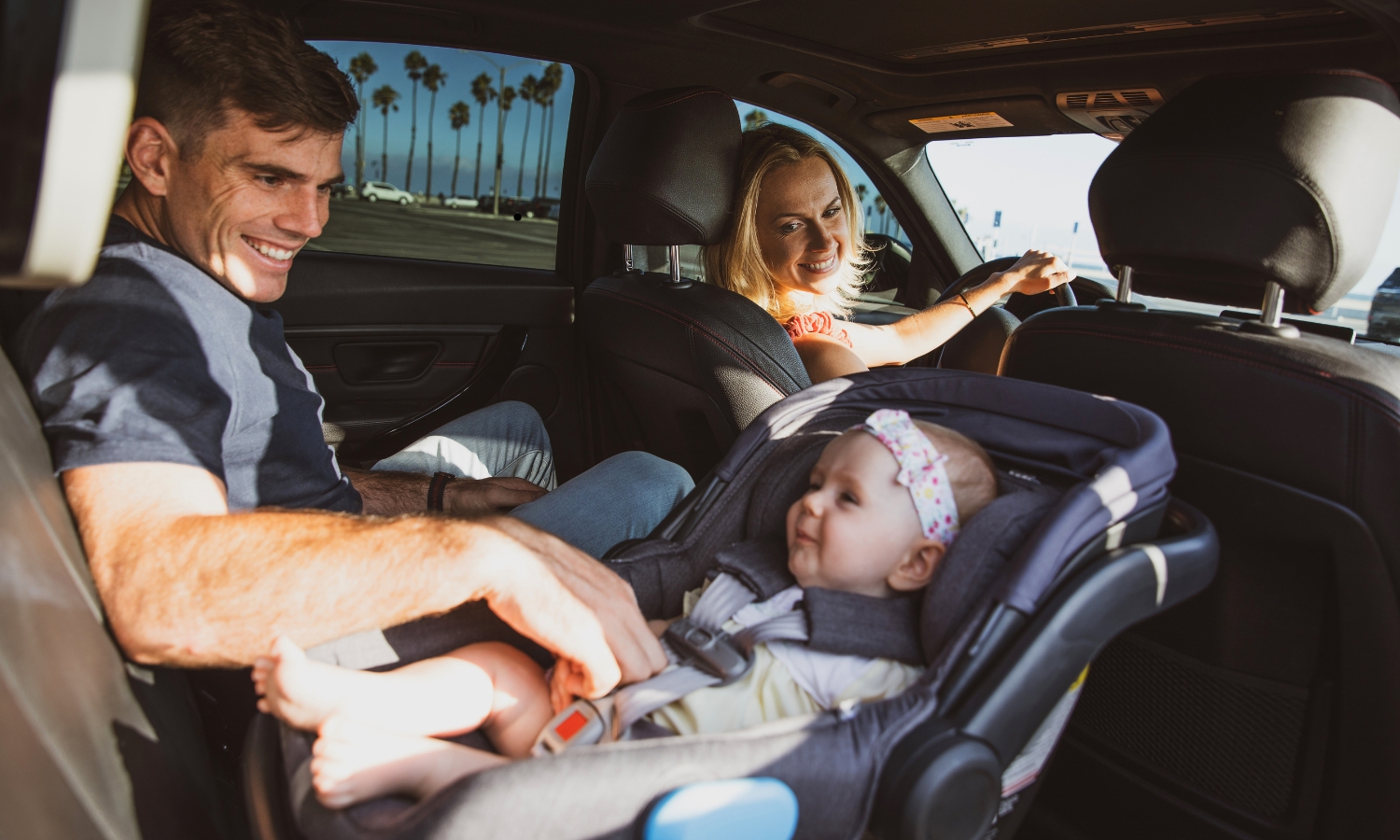 viaje con bebé en coche