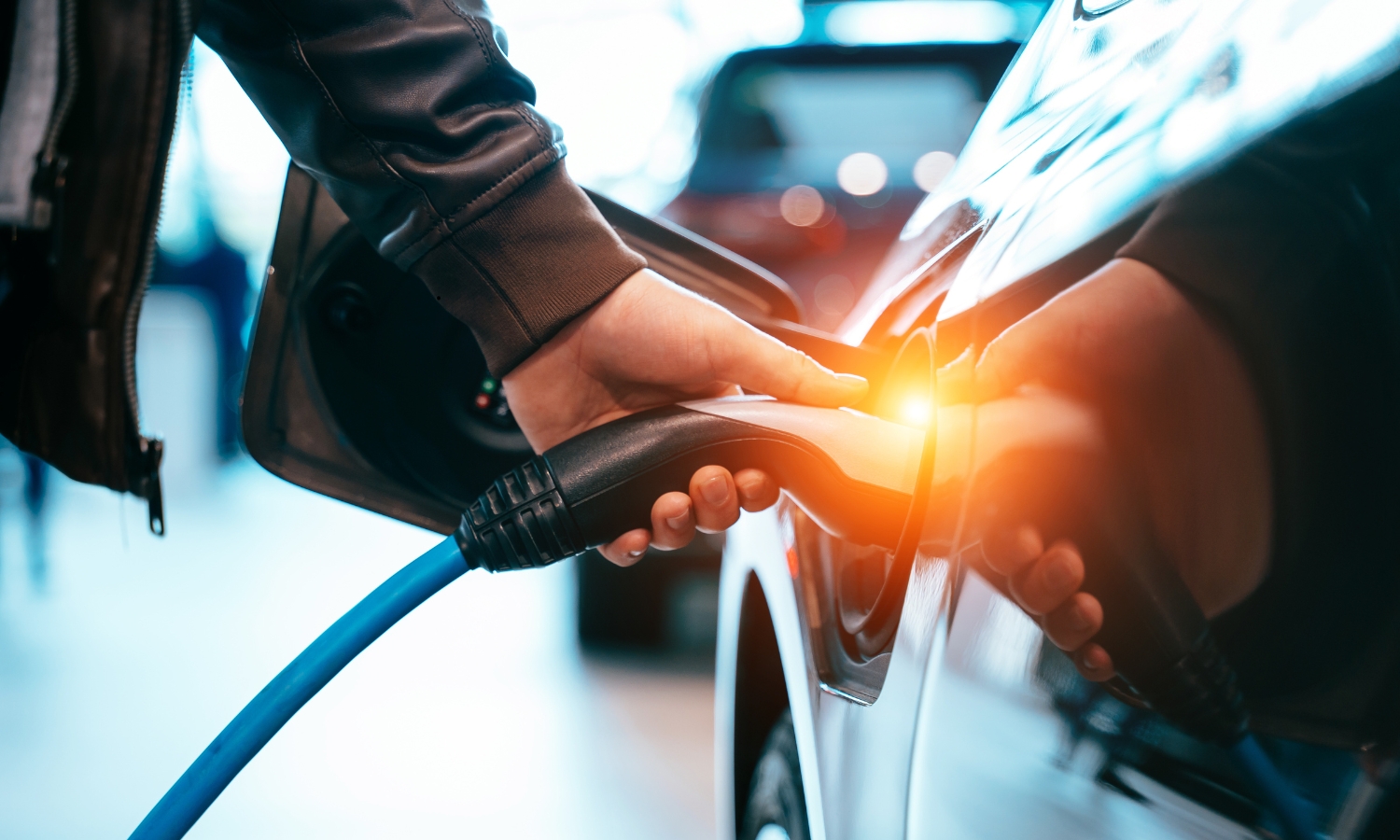 coche eléctrico, electrocución