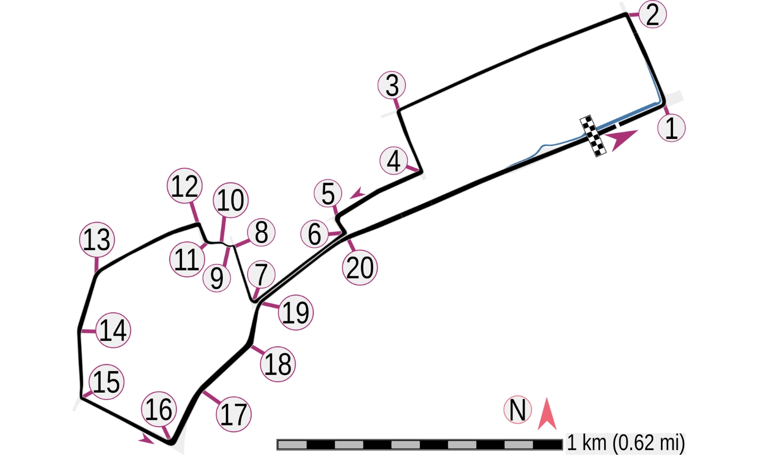 GP de Azerbaiyán F1 circuito baku