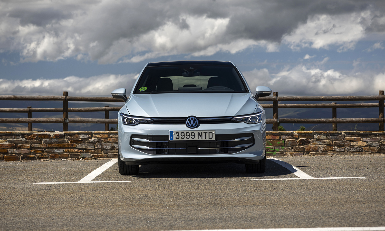 Prueba VW Golf 8.5 frontal