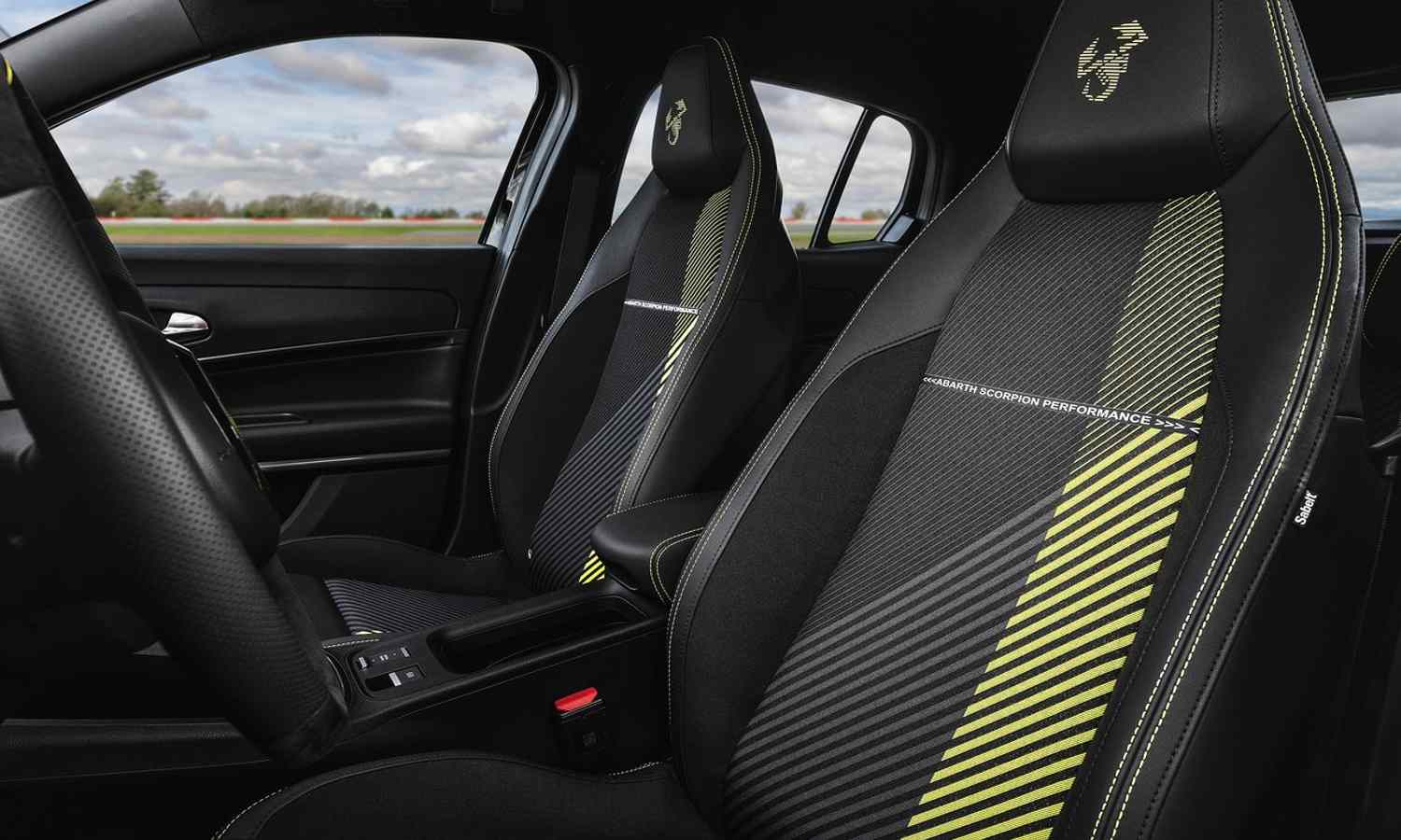 Abarth 600e interior