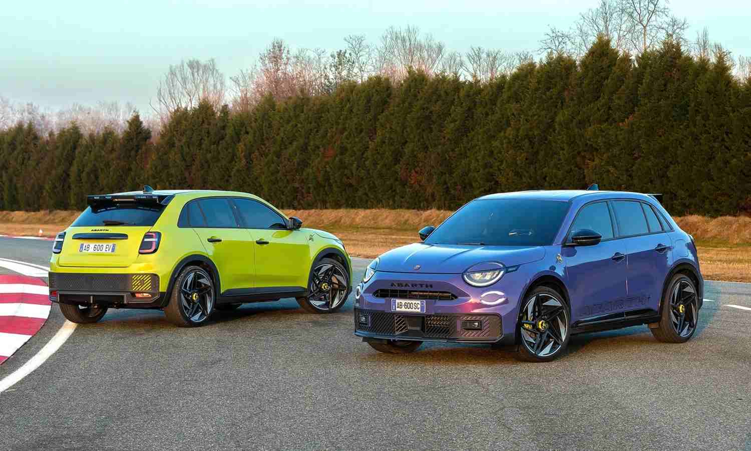 Abarth 600e diseño
