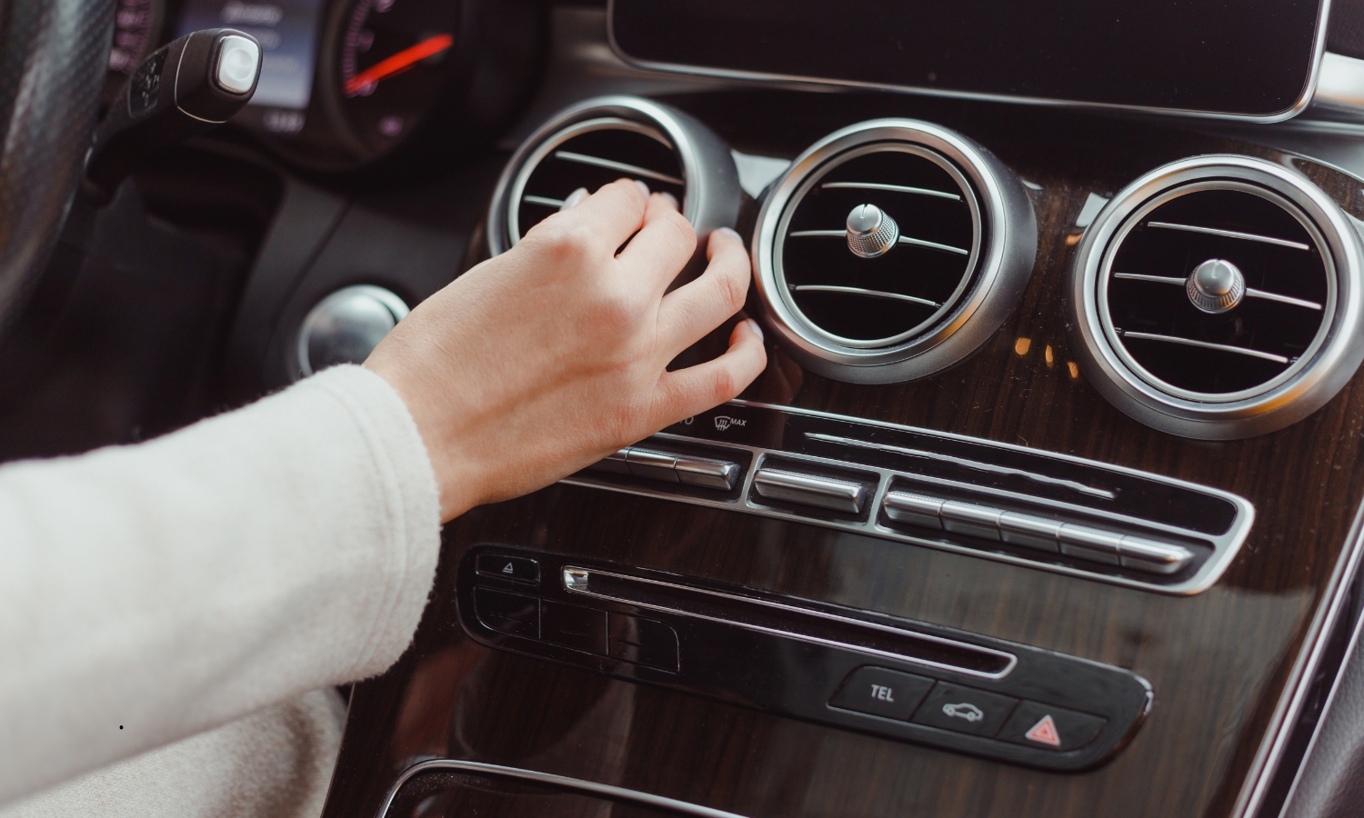 calefacción del coche