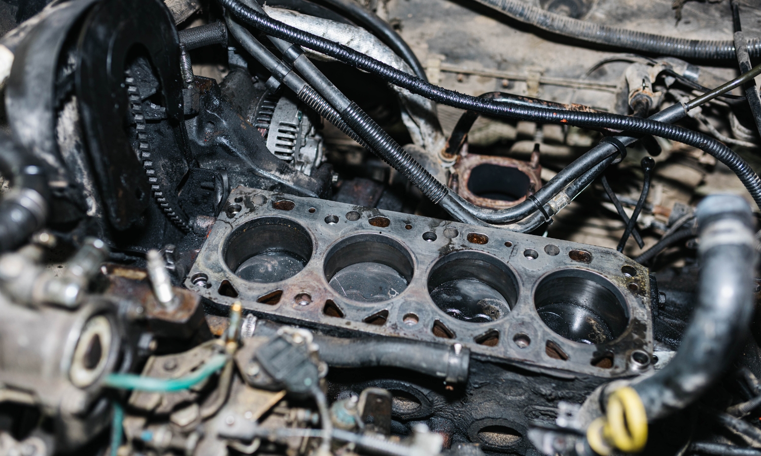 compresión del motor