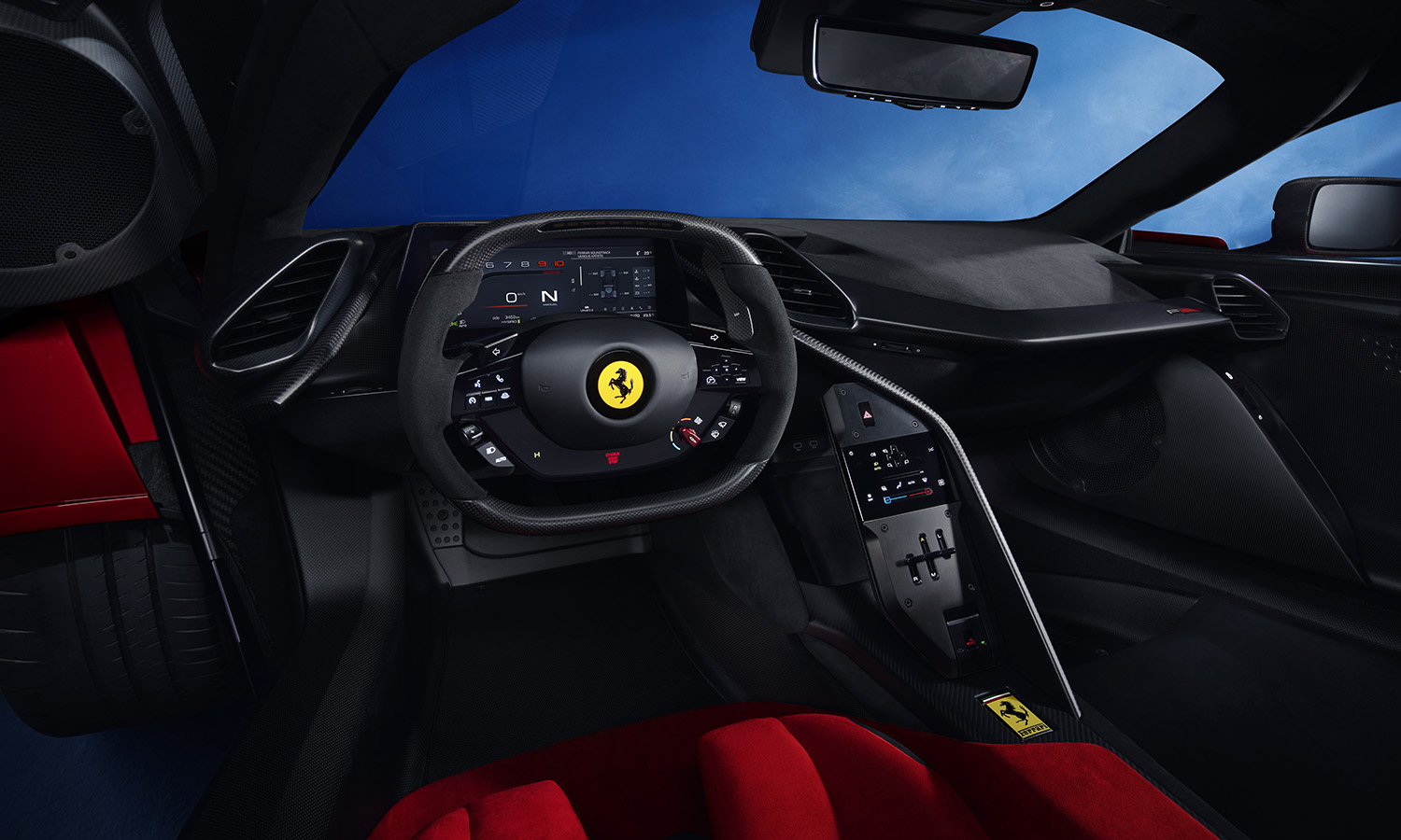 Ferrari F80 interior