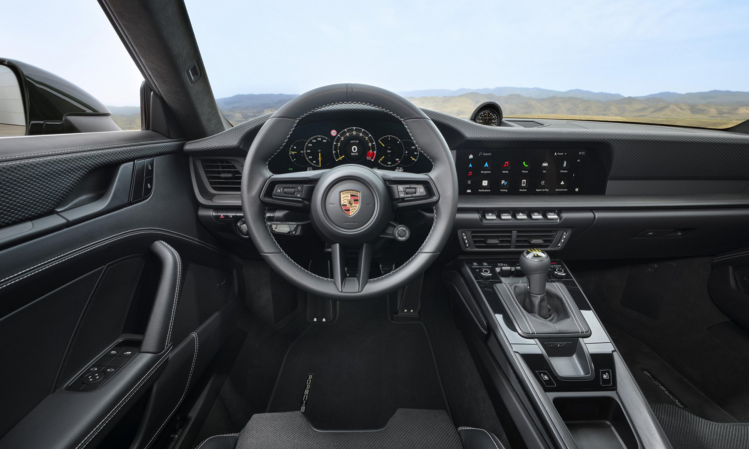 Porsche 911 GT3 interior