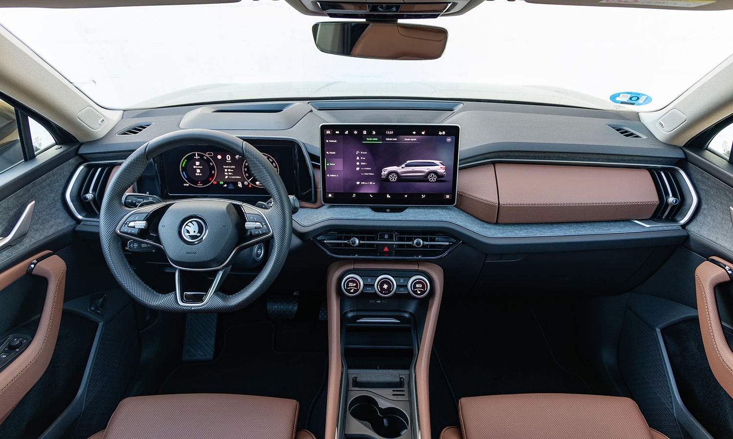 Prueba Skoda Kodiaq interior