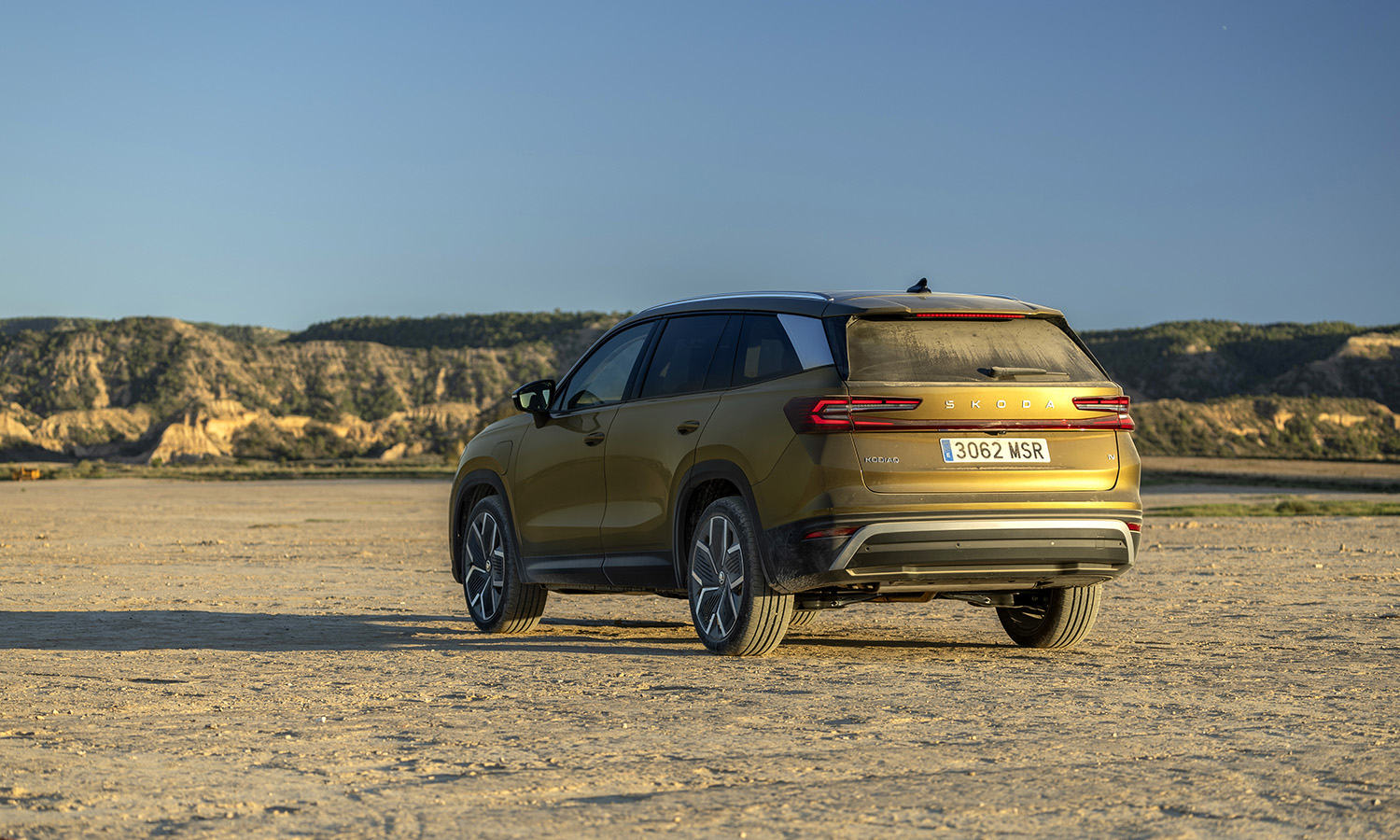 Prueba Skoda Kodiaq trasera