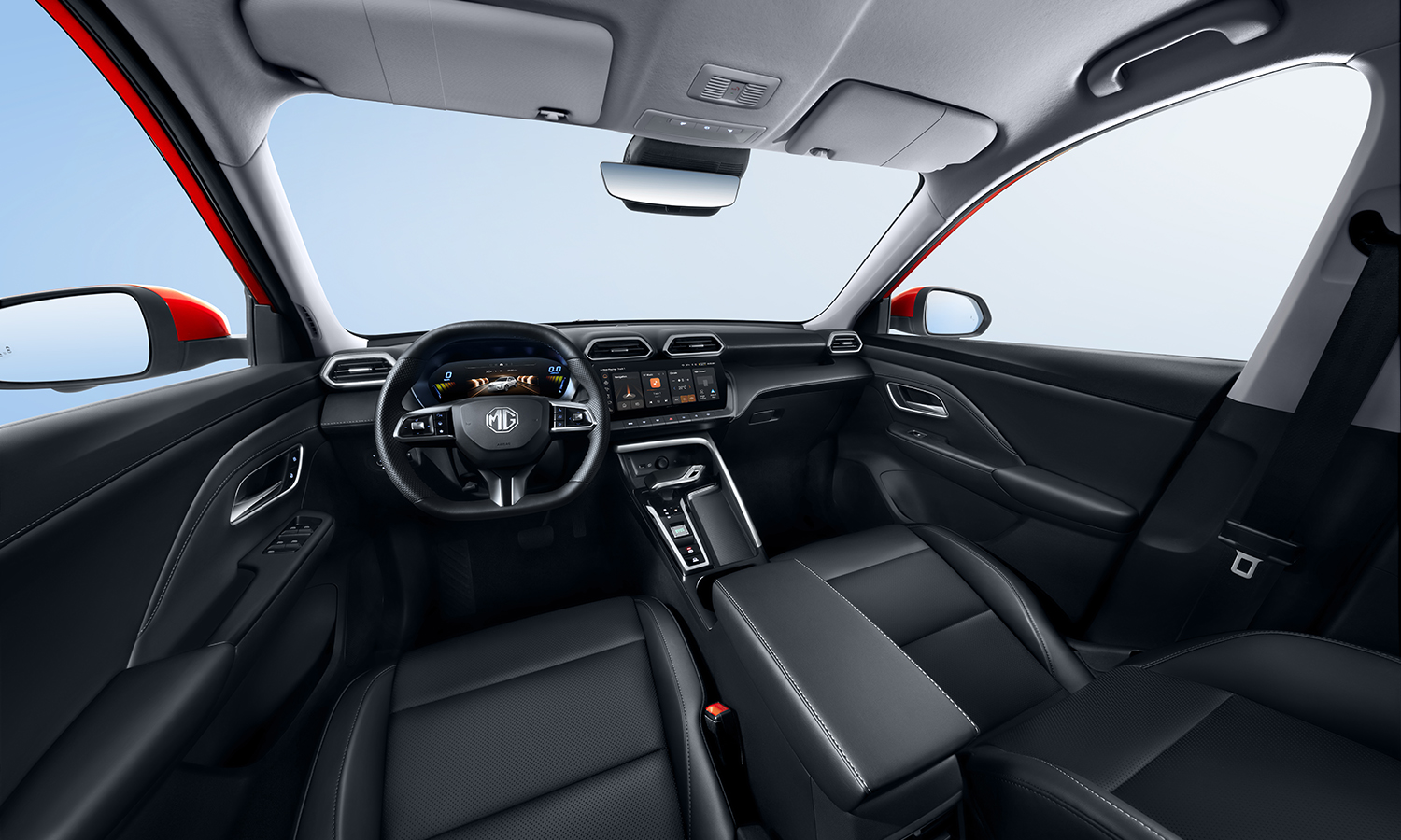 Prueba MG ZS Hybrid 2025 interior