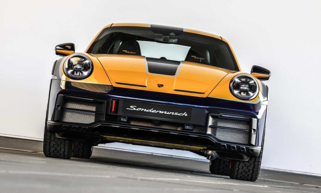 Porsche 911 Dakar Sonderwunsch motor