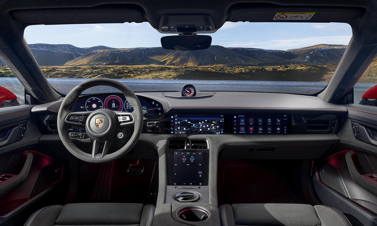 Porsche Taycan interior