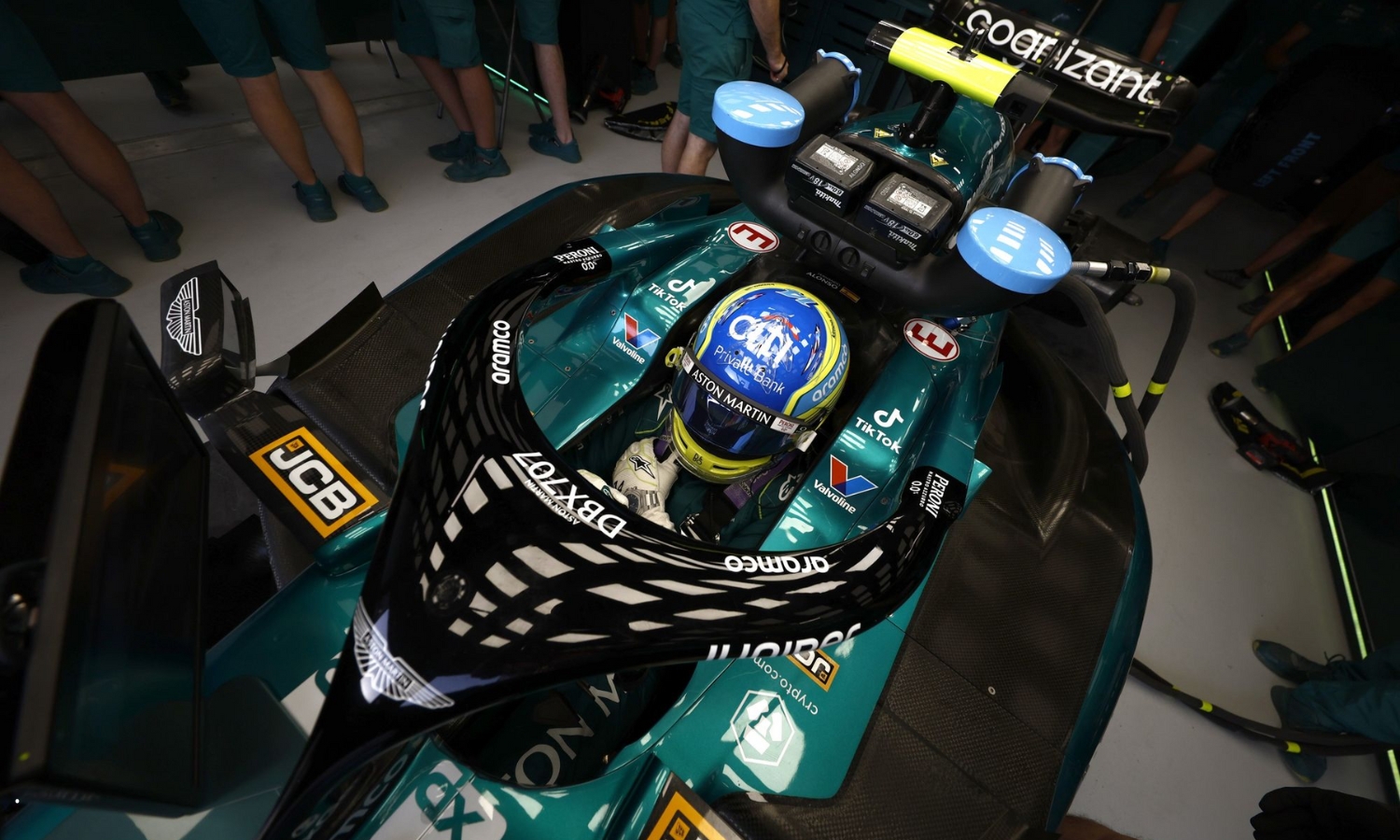 refrigeración cockpit f1 2025