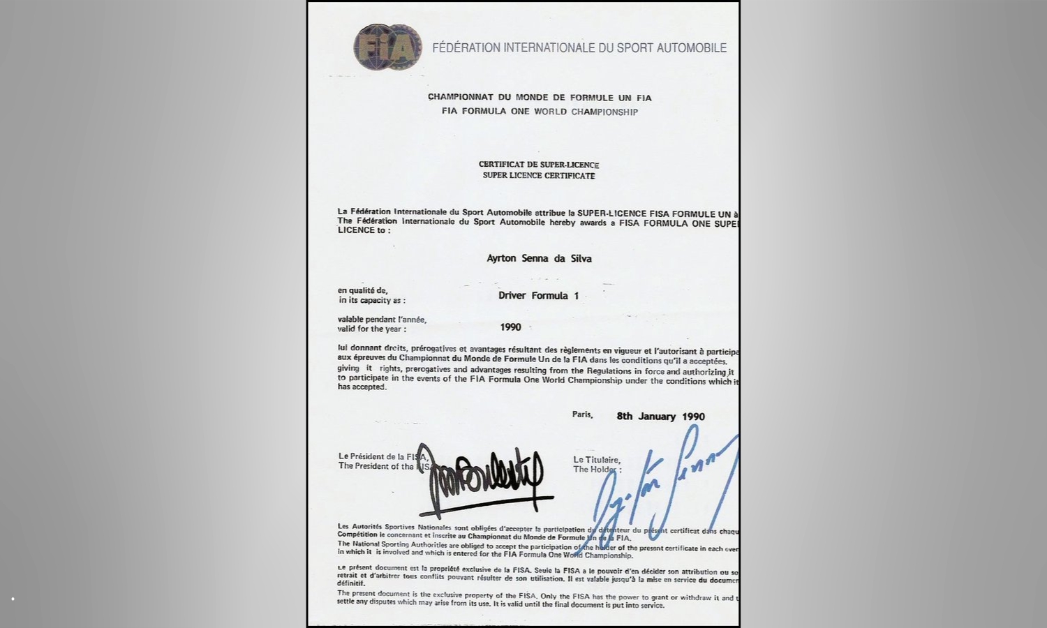 superlicencia f1