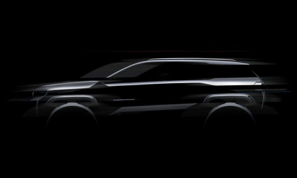 Jeep Compass 2025 teaser - Stellantis