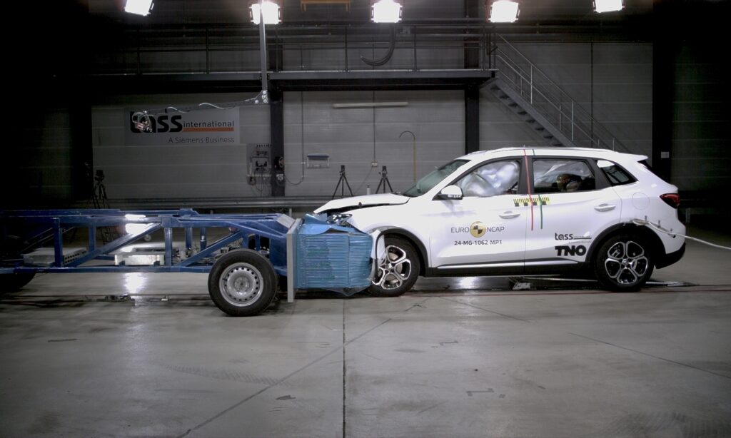 MG ZS Hybrid+ EuroNCAP 5